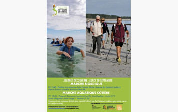 Journée découverte Marche Nordique et Marche Aquatique côtière